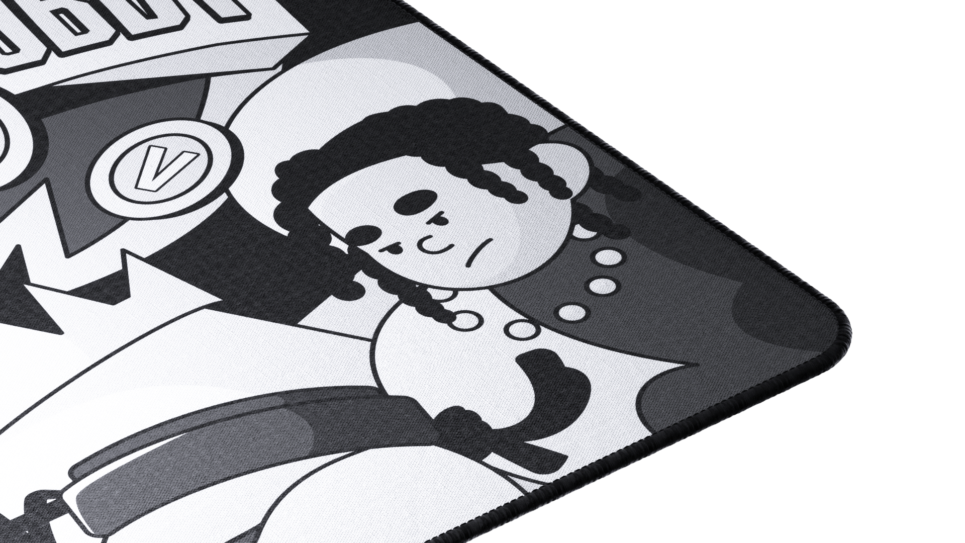 Tapis de souris "Team Zz" Noir & Blanc